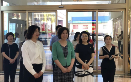 山東省婦聯黨組書記、主席孫豐華到豆黃金調研婦女工作